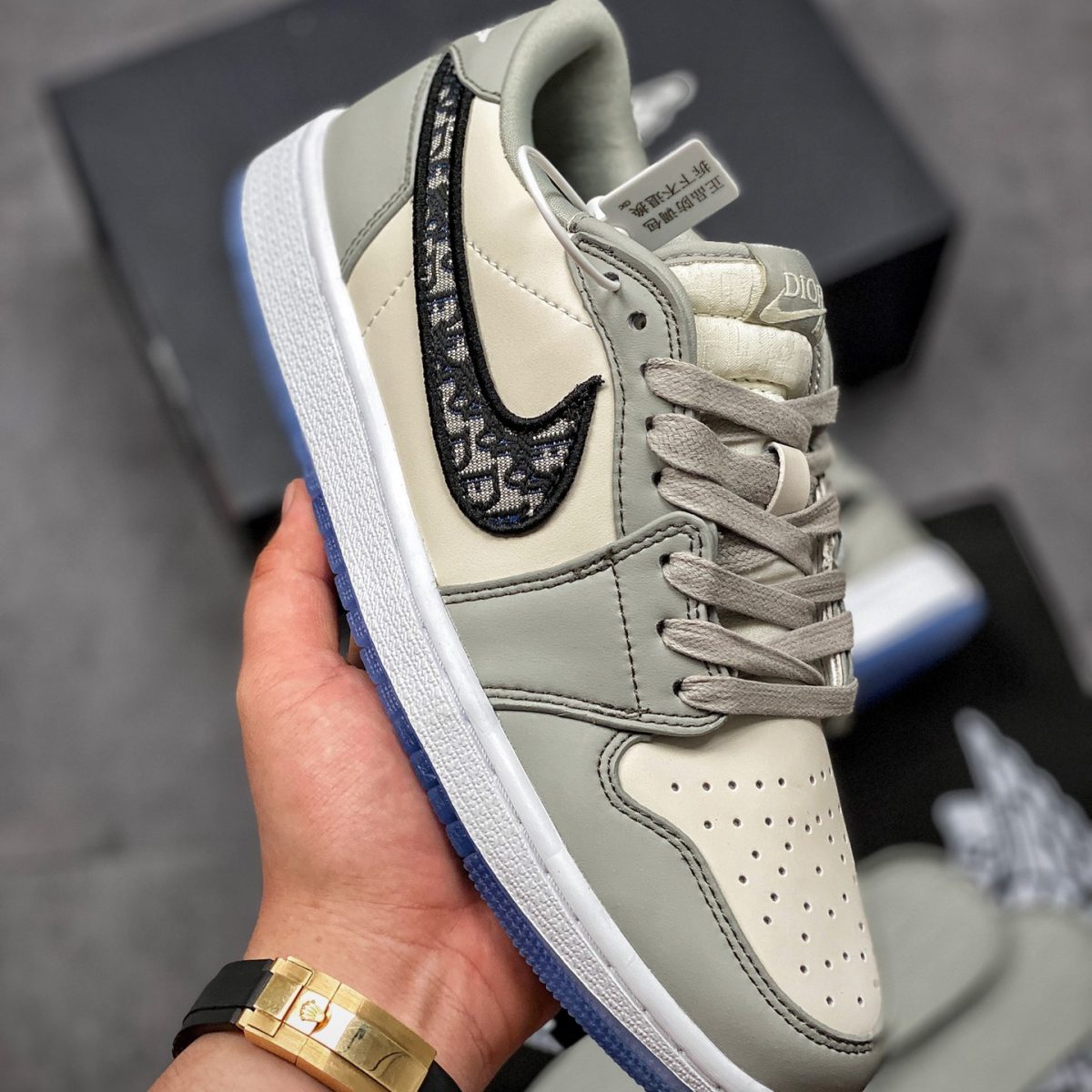 Nike Air Jordan 1 x Dior Sneaker Shoes Gr. 36-46 - Image 1
