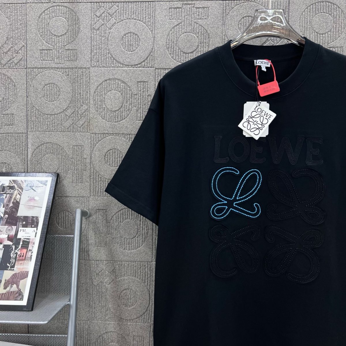 Loewe T Shirt  Embroider Logo Size XS-L - Image 4