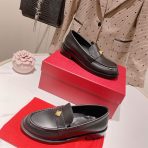 Valentino Roman Stud Brushed Calfskin Loafer Size 36-41 - Image 6