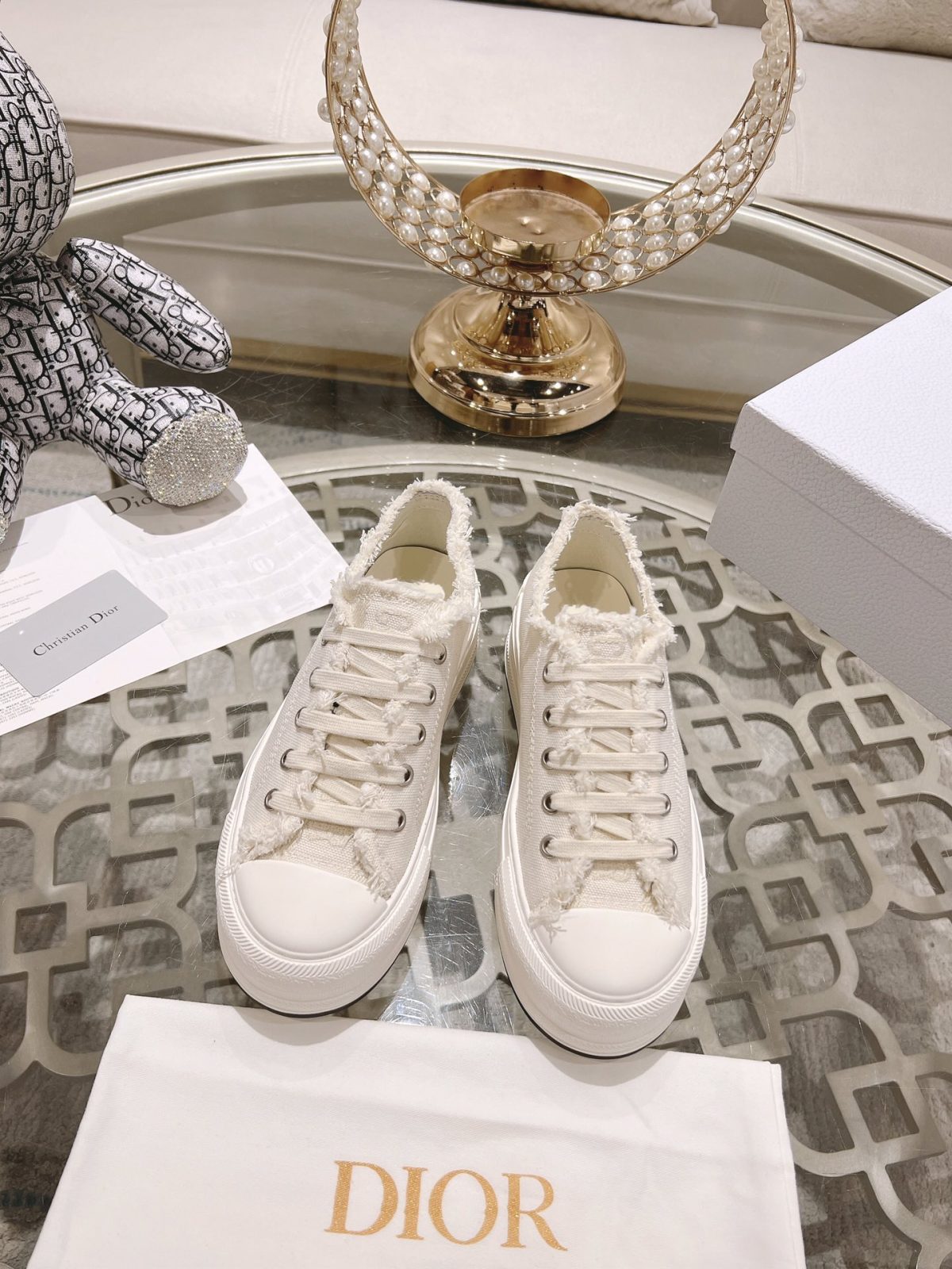 Dior Walk'N'Dior Plateau Sneaker Size 36-41 - Image 6