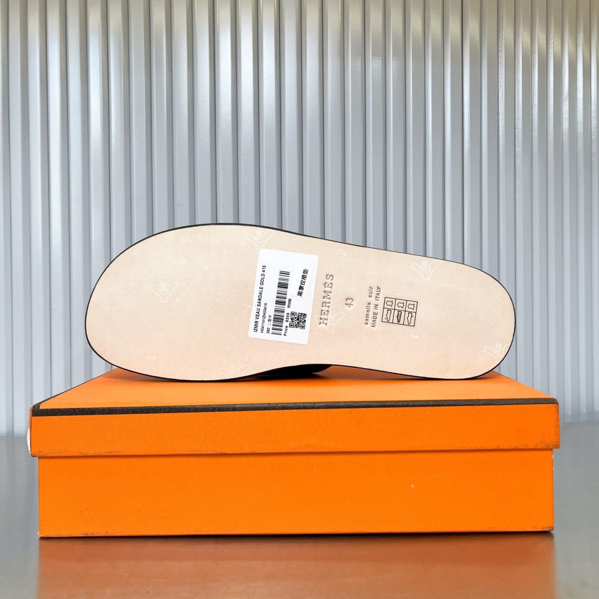 Hermes lzmir Sandals Size 40-45 - Image 5