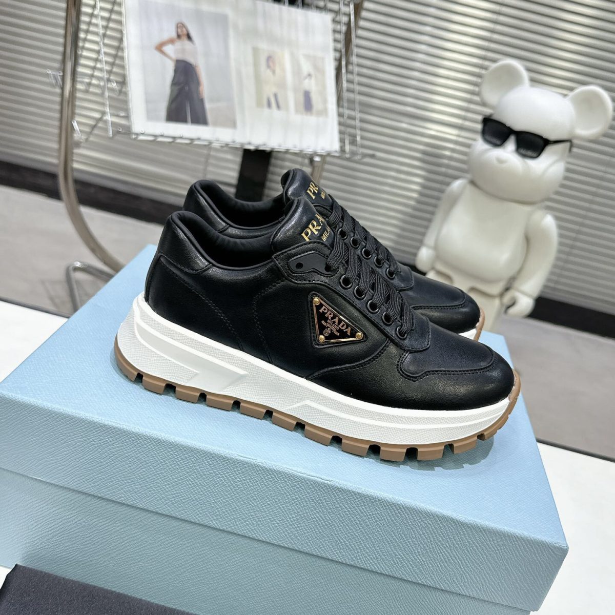 Prada 2024 New Leather sneaker Size 36-45 - Image 1