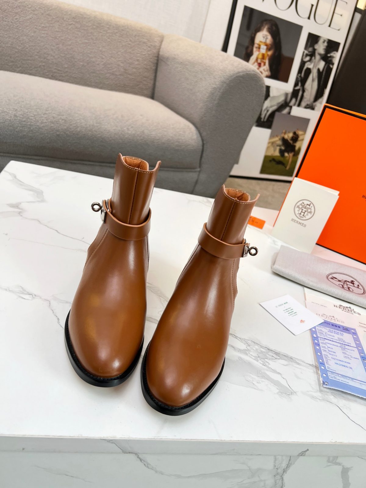 Hermes Women Kelly Boots Size 36-41 - Image 8