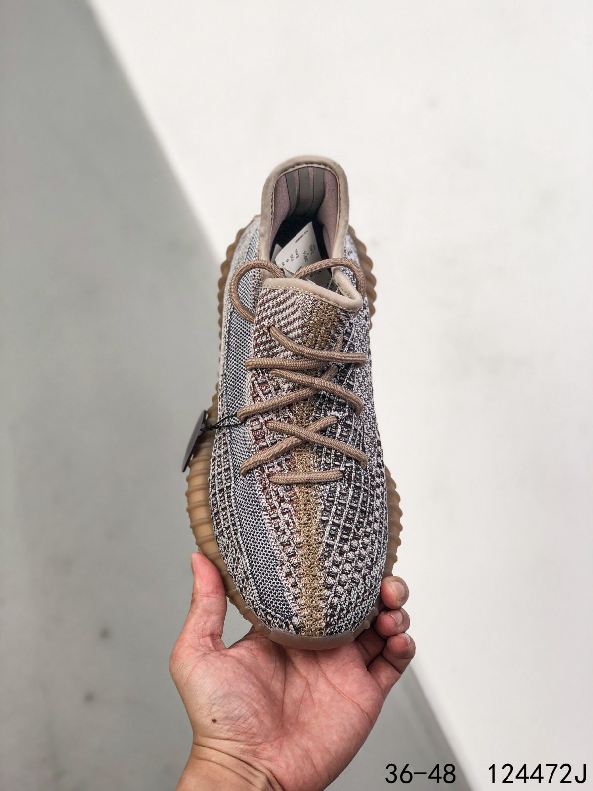 Yeezy 350 Boost 350 V2 Mens/Women Sneakers Shoes Dark Brown 36 - 45 - Image 8