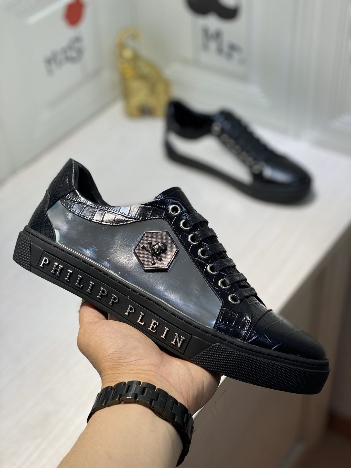 Philipp Plein Mens Outdoor Sneakers Shoes 38 - 45 - Image 5