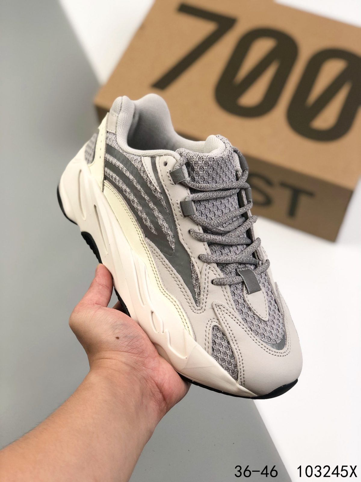 Yeezy Boost 700 V1 Sun Mens/Women's Sneakers Shoes 36 - 45 - Image 1