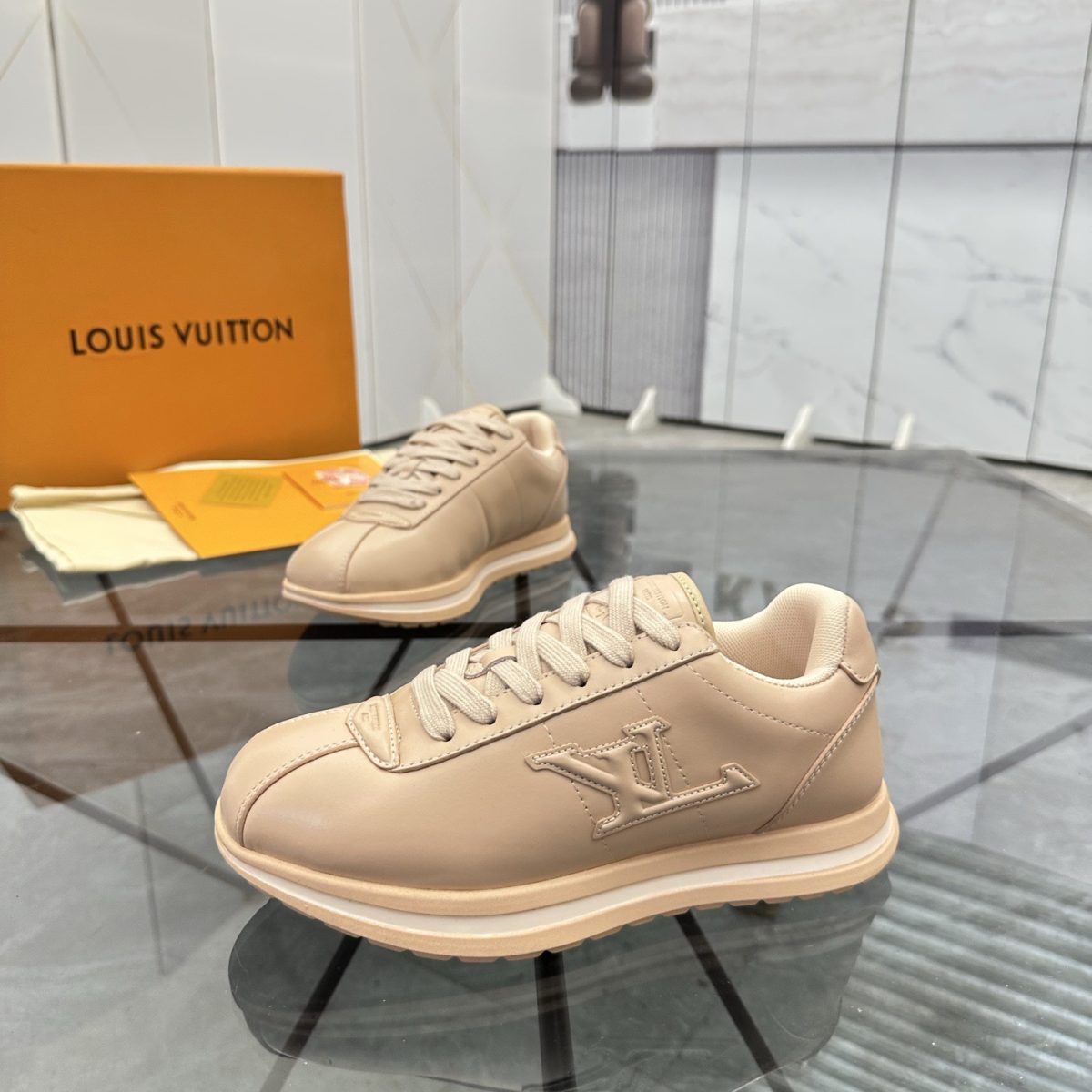 Louis Vuitton Buttersoft Pharrell Williams Monogram Sneaker Size 36-46 - Image 1