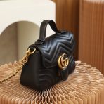 Gucci GG Marmont Top Handle Bags for Women Size 21*15.5*8cm - Image 4