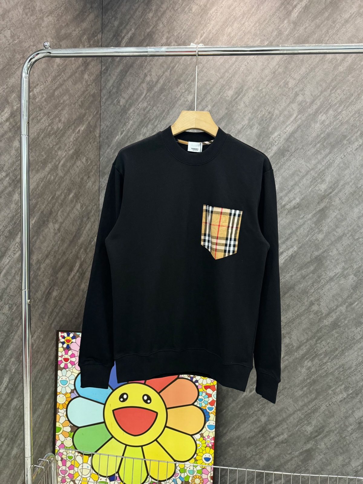 Burberry Cotton Sweatshirt Size S-XL - Image 1