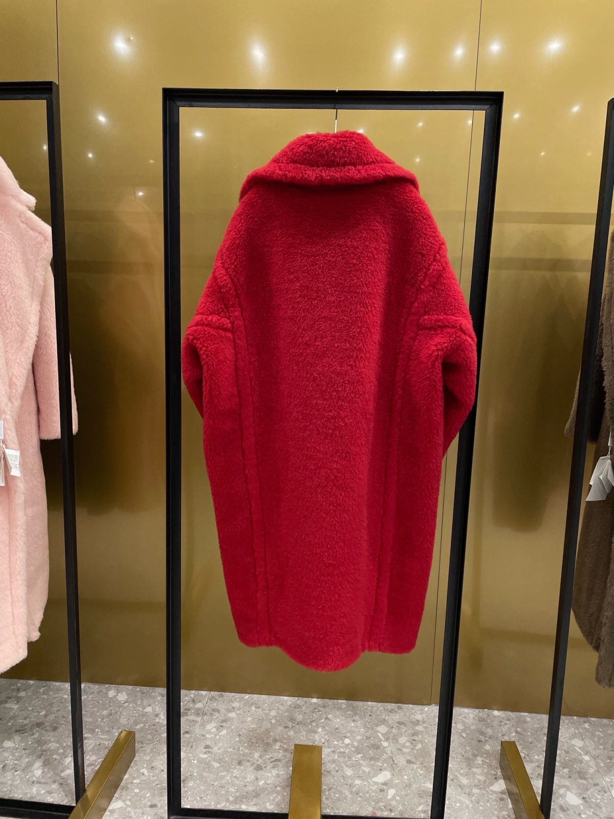 Max Mara Teddy fur long coat Size XS-M - Image 2