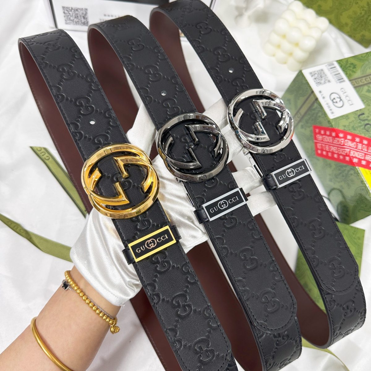Gucci Men Belt Width 3.8cm - Image 1