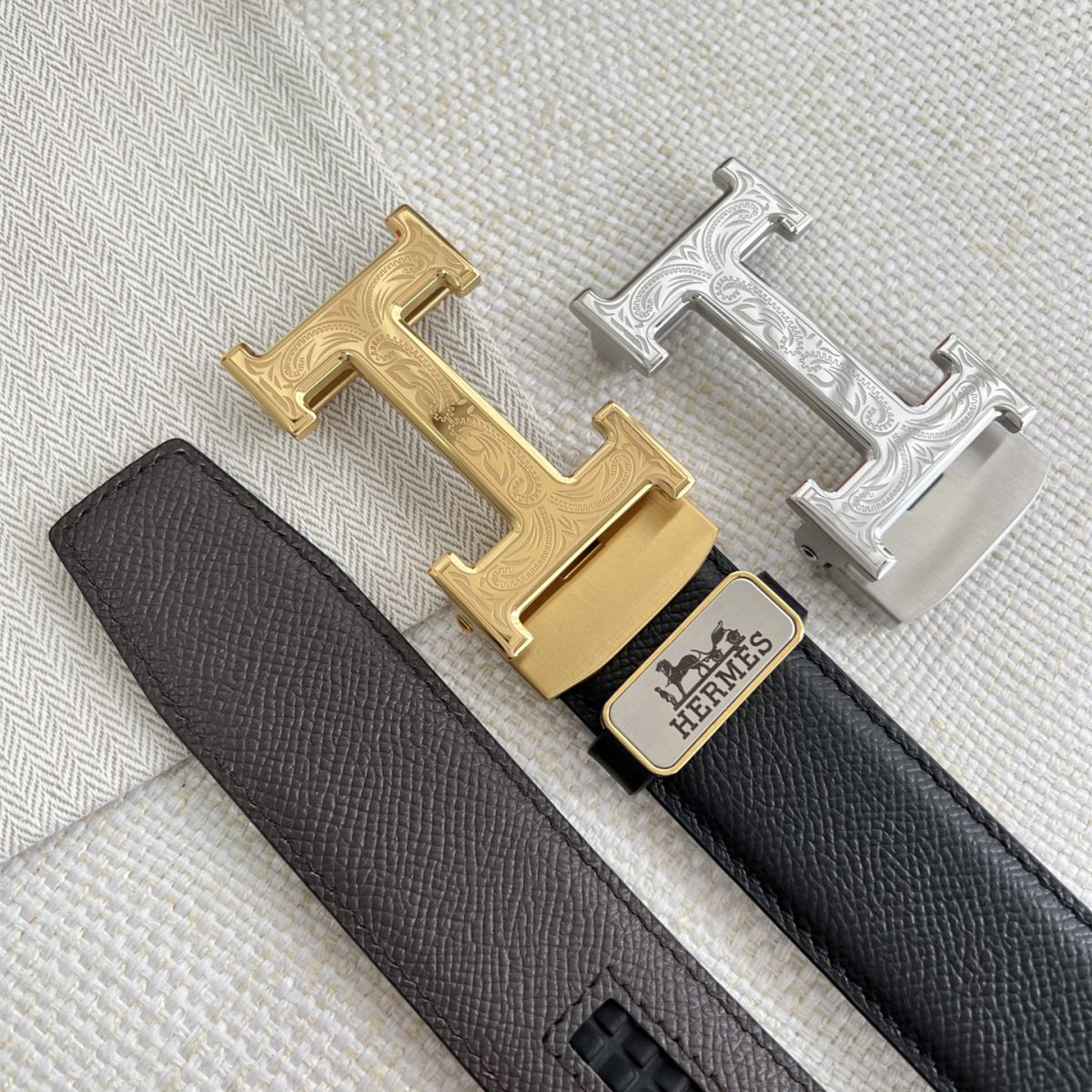 Hermes Men Belt Width 3.5cm - Image 1