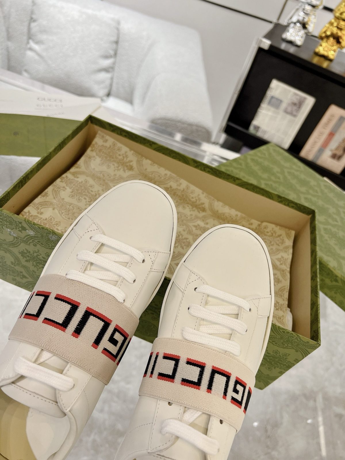 Gucci Ace women Sneaker Size 37 - Image 6