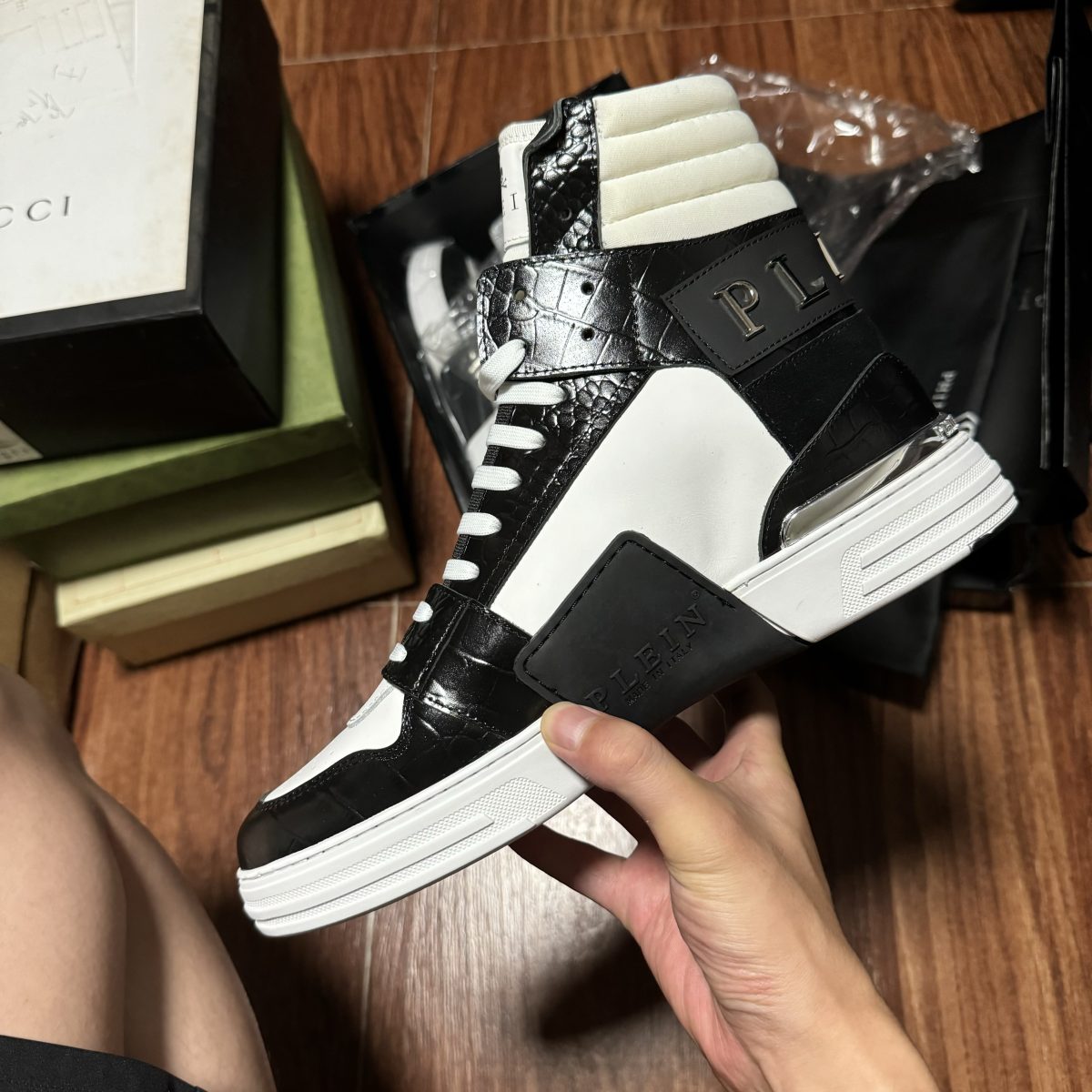 Philipp Plein Mens Outdoor Sneakers Size 45 - Image 2