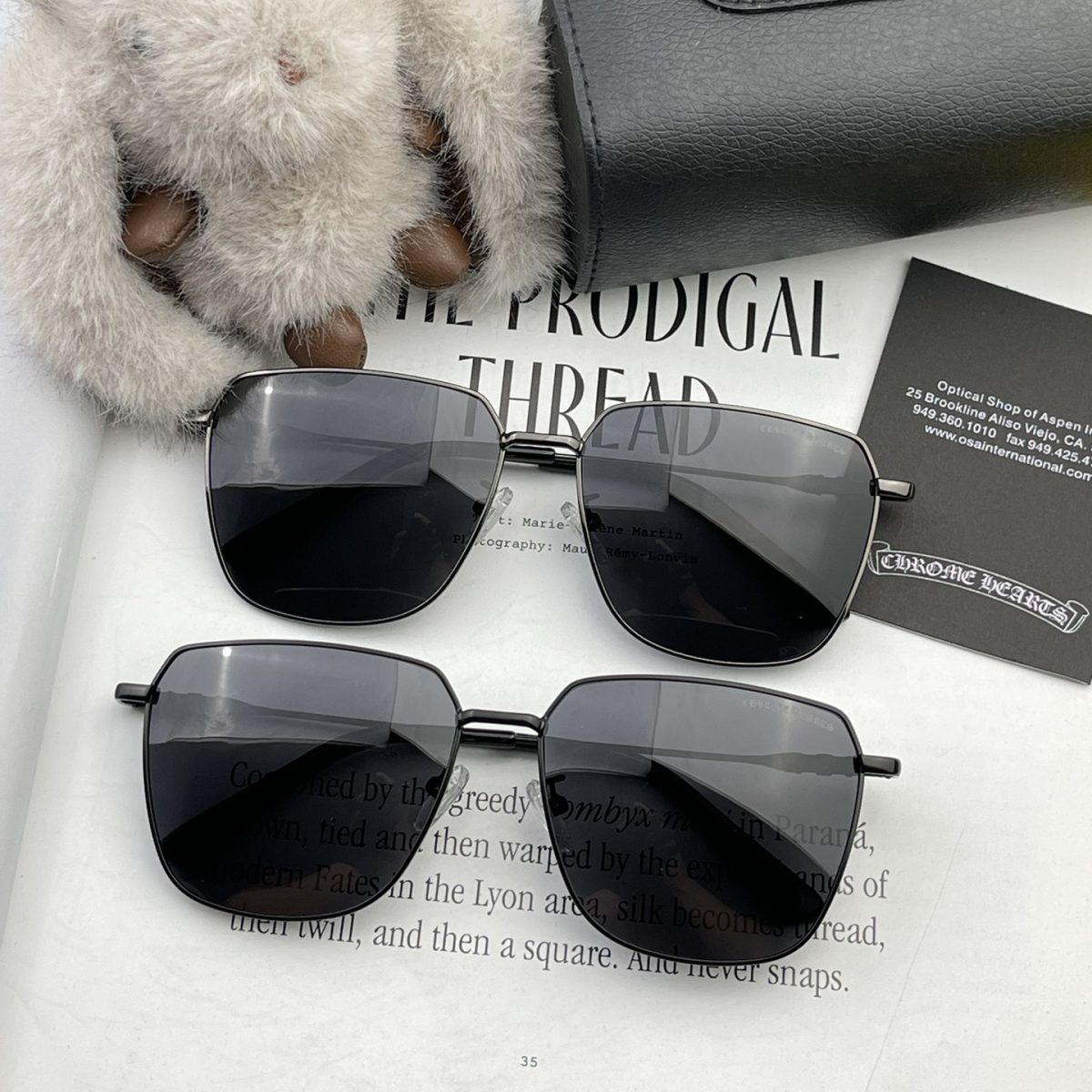 Chrome Hearts Sunglasses - Image 1