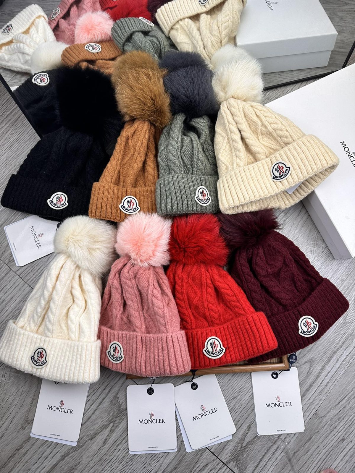 Moncler Knitted Hat 8-Color - Image 1