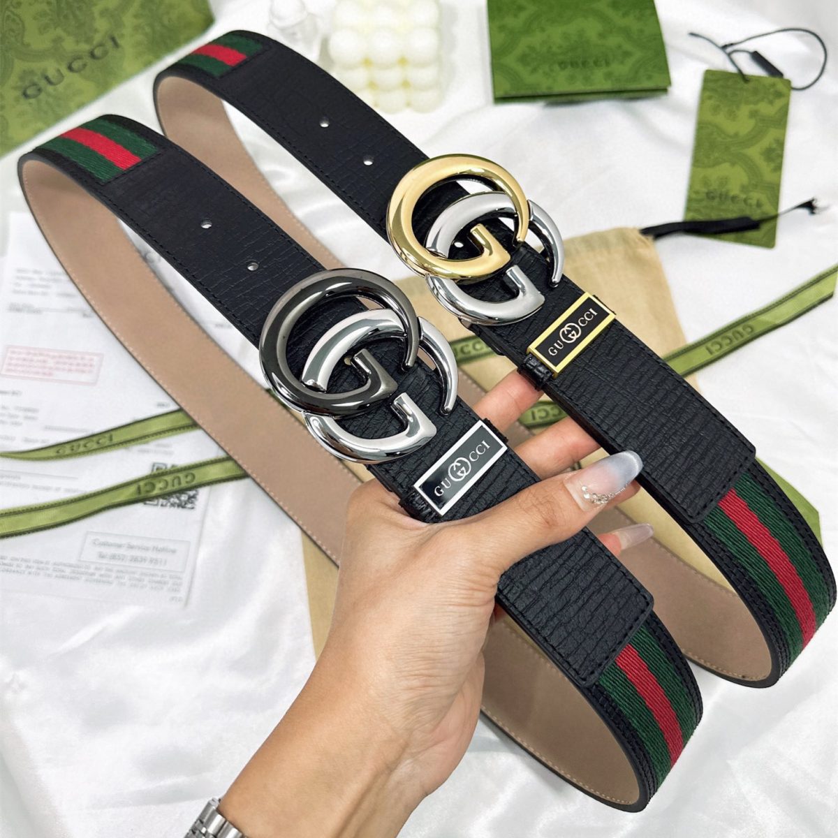 Gucci Men Belt Width 3.8cm - Image 1