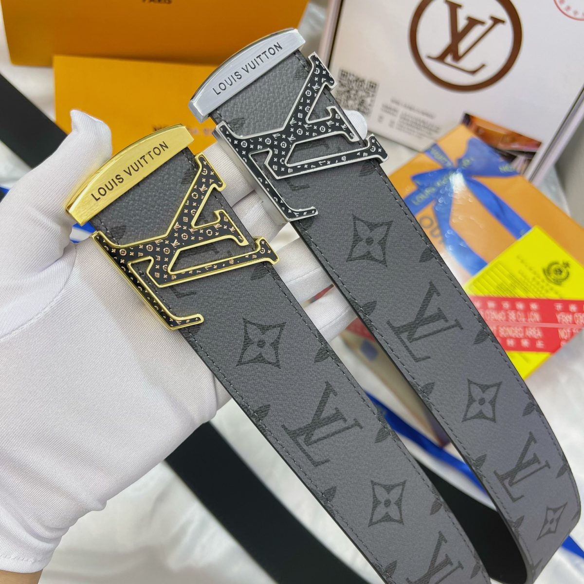 Louis Vuitton Men Belt Width 3.8cm - Image 1