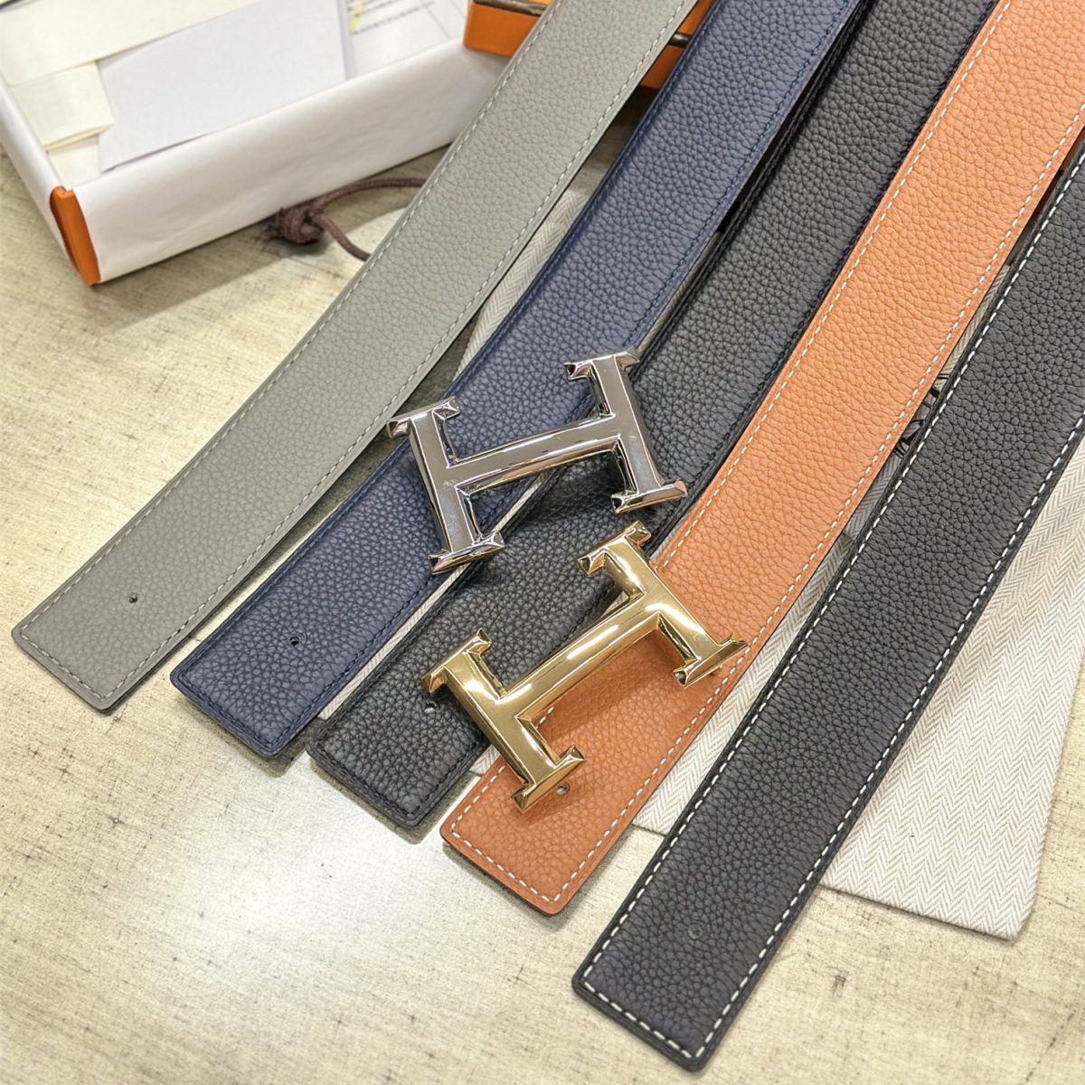 Hermes Men Belt Width 3.8cm - Image 1