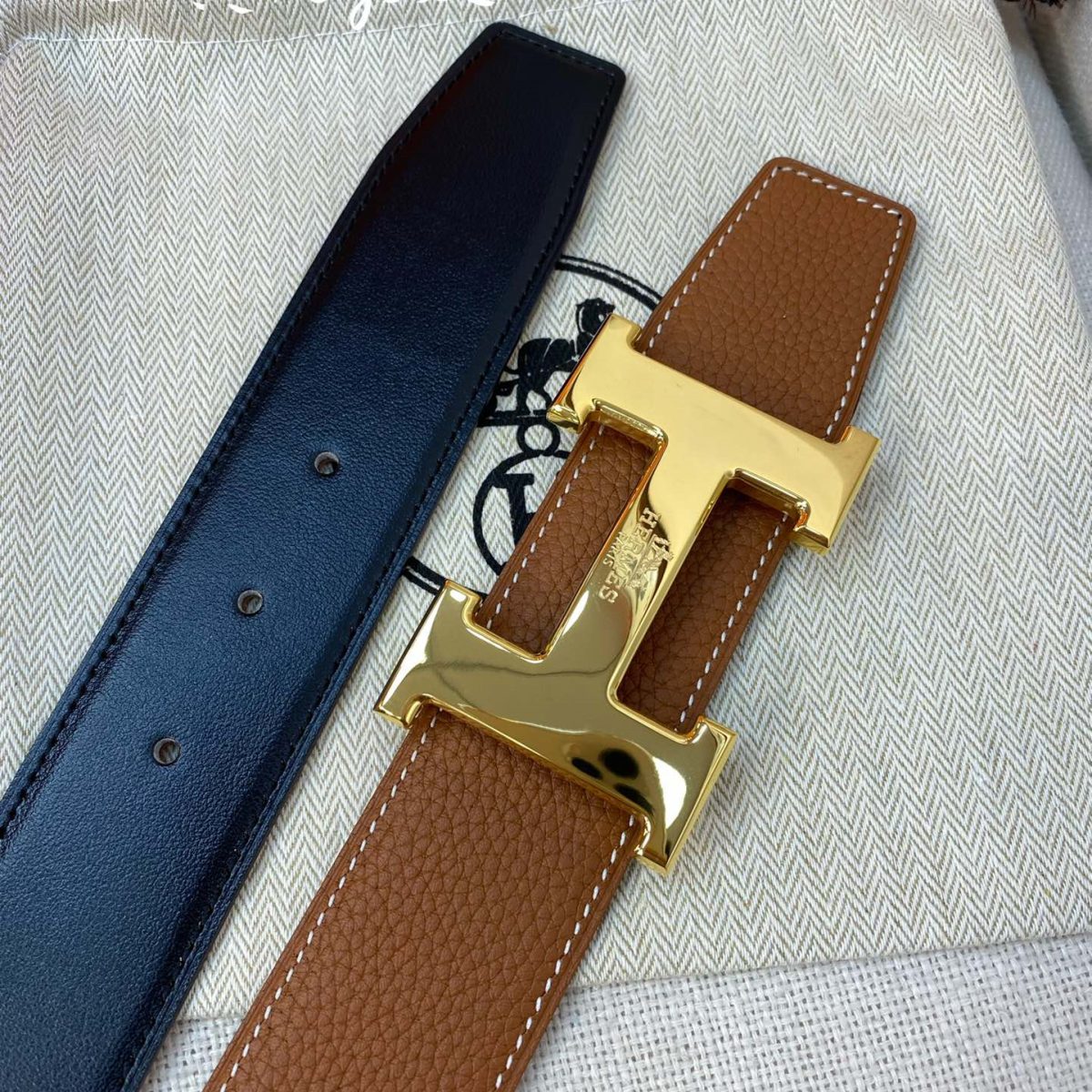 Hermes Men Belt Width 3.8cm - Image 1