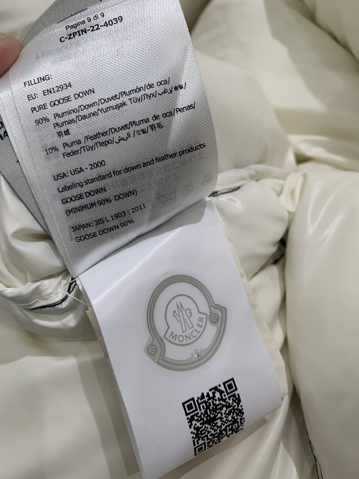 Moncler Abbaye Women Winter Jacket Size 1/M （This product is a discounted item and does not accept returns or exchanges after purchase.） - Image 9