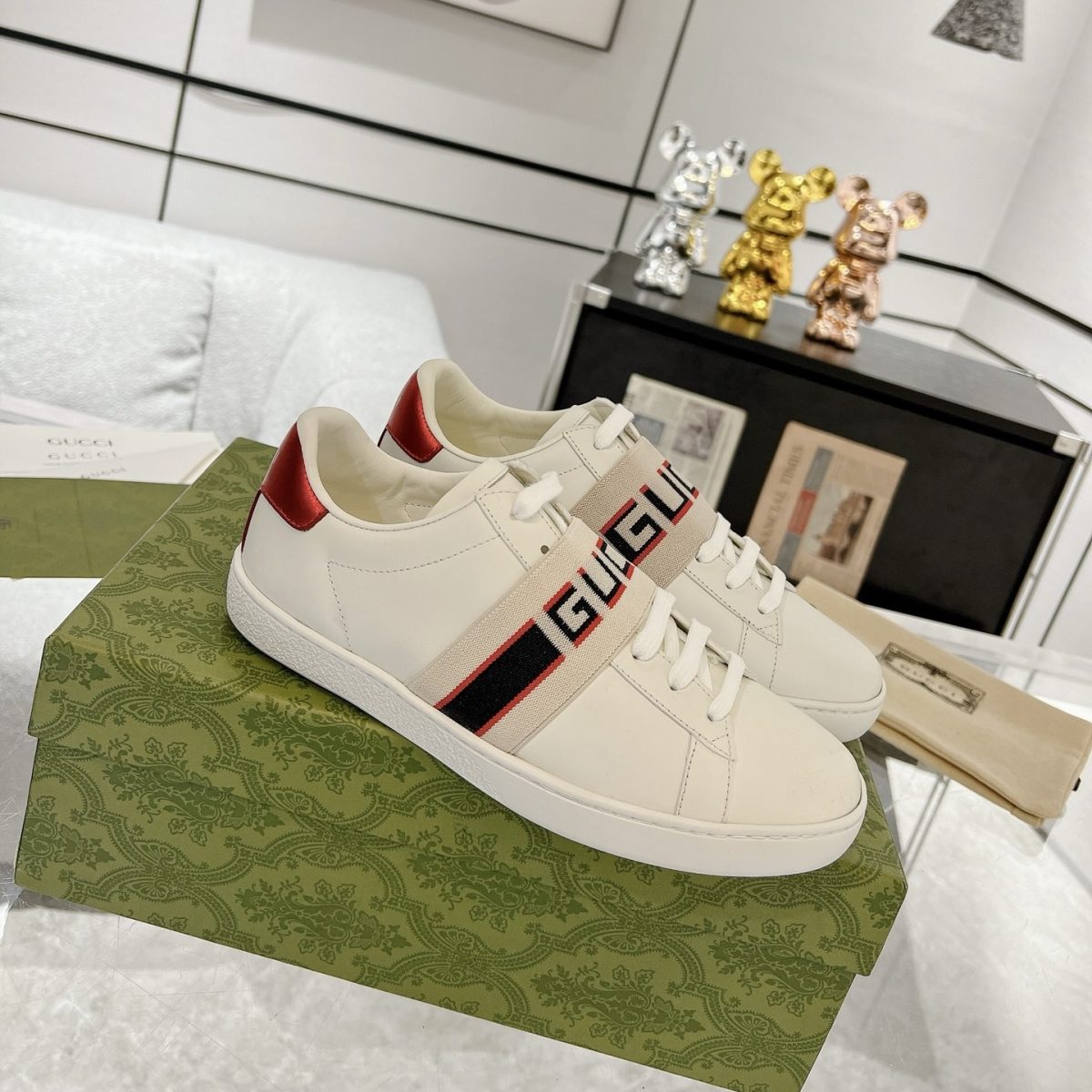 Gucci Ace women Sneaker Size 37 - Image 1