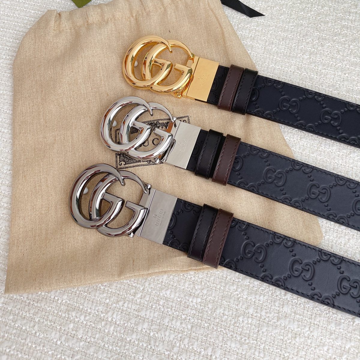 Gucci Men Belt Width 3.8cm - Image 1