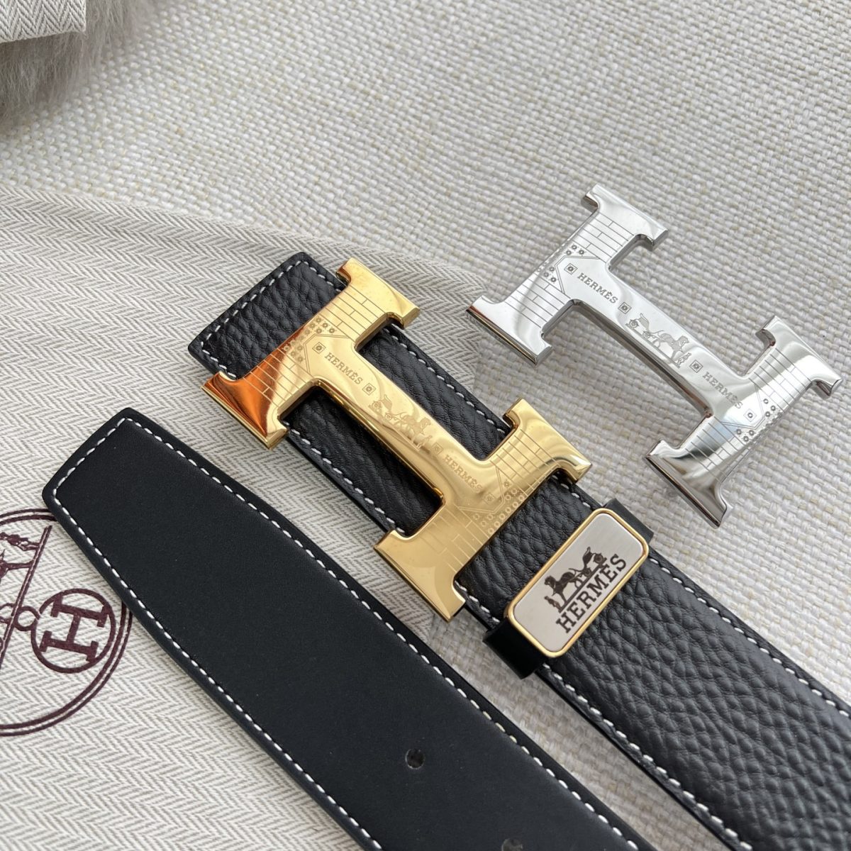 Hermes Men Belt Width 3.8cm - Image 1