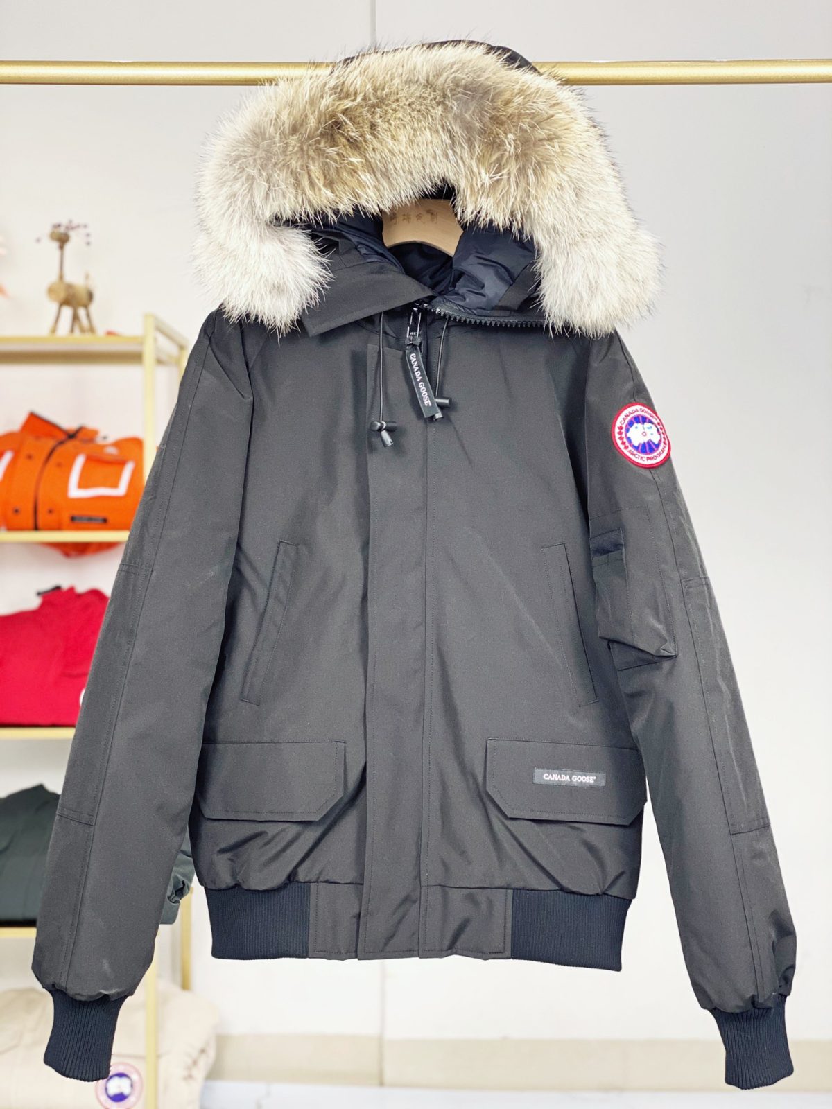 Canada Goose 01 Mens/Women Winter Jacket Black Size XL(Eu L) - Image 1