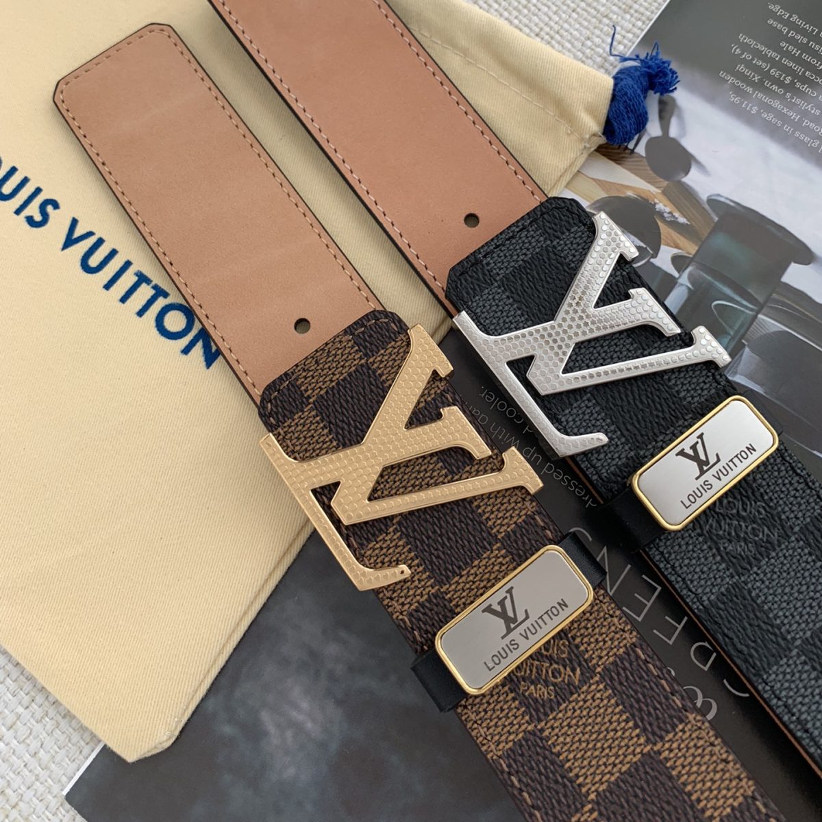 Louis Vuitton Men Belt Width 3.8cm - Image 1