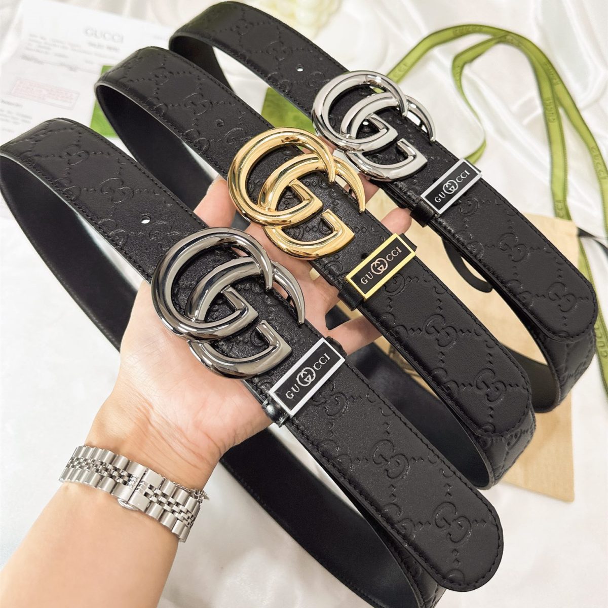 Gucci Men Belt Width 3.8cm - Image 1