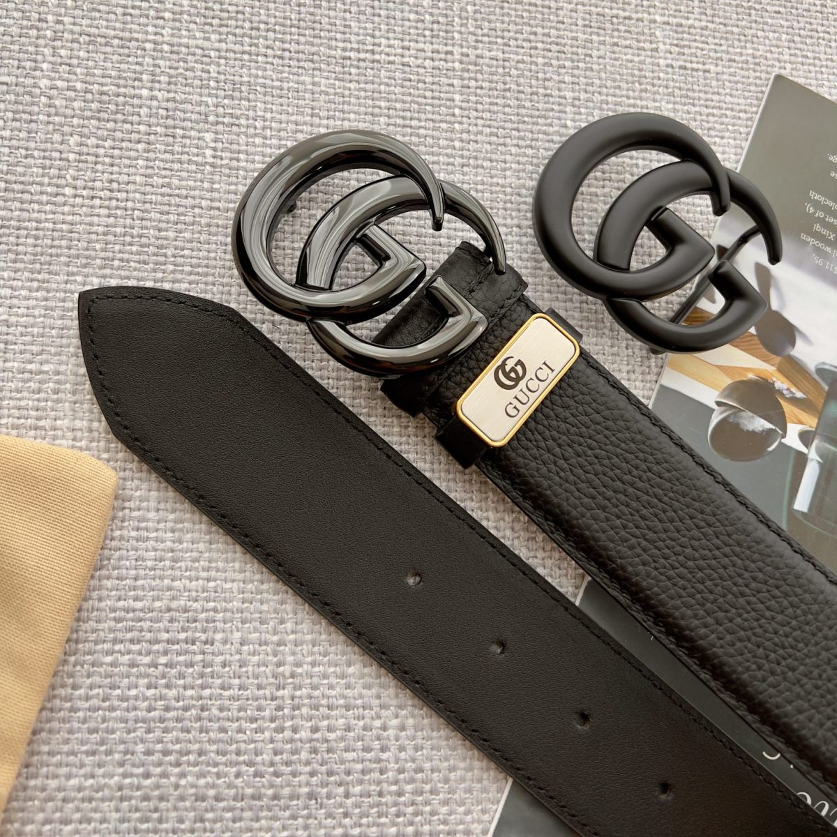 Gucci Men Belt Width 3.8cm - Image 1