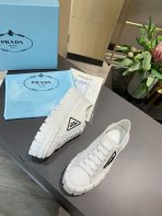 Prada 2024 New Double Wheel Re-Nylon gabardine Sneaker Size 41 - Image 4