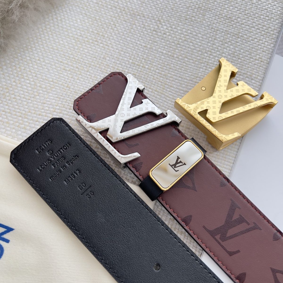 Louis Vuitton Men Belt Width 3.8cm - Image 1