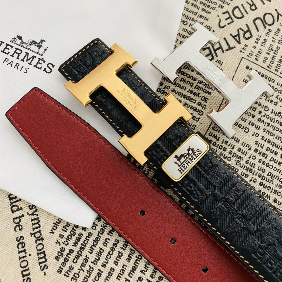 Hermes Men Belt Width 3.8cm - Image 1