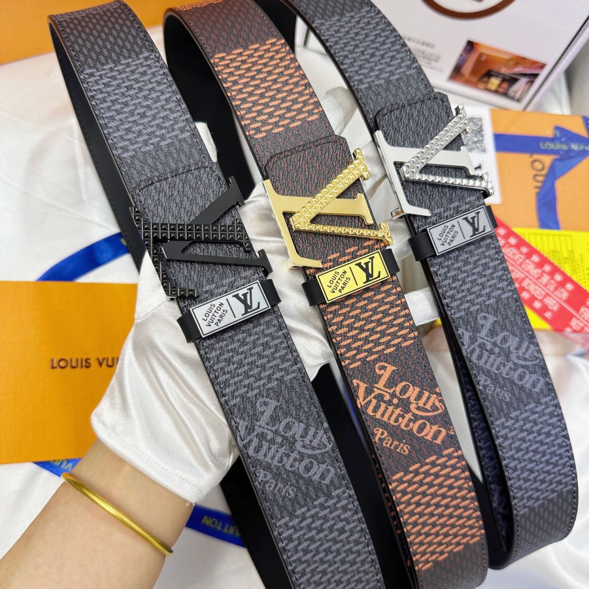 Louis Vuitton Men Belt Width 3.8cm - Image 1