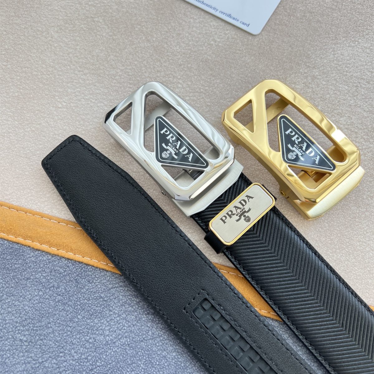 Prada Men Belt Width 3.5cm - Image 1