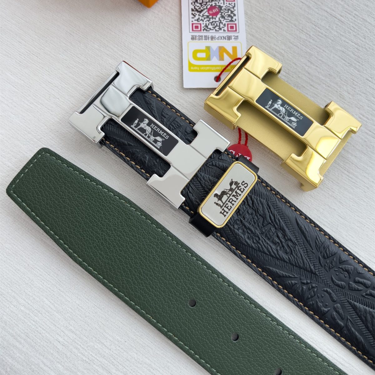 Hermes Men Belt Width 3.8cm - Image 1