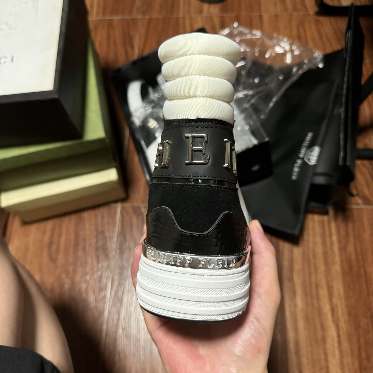 Philipp Plein Mens Outdoor Sneakers Size 45 - Image 3
