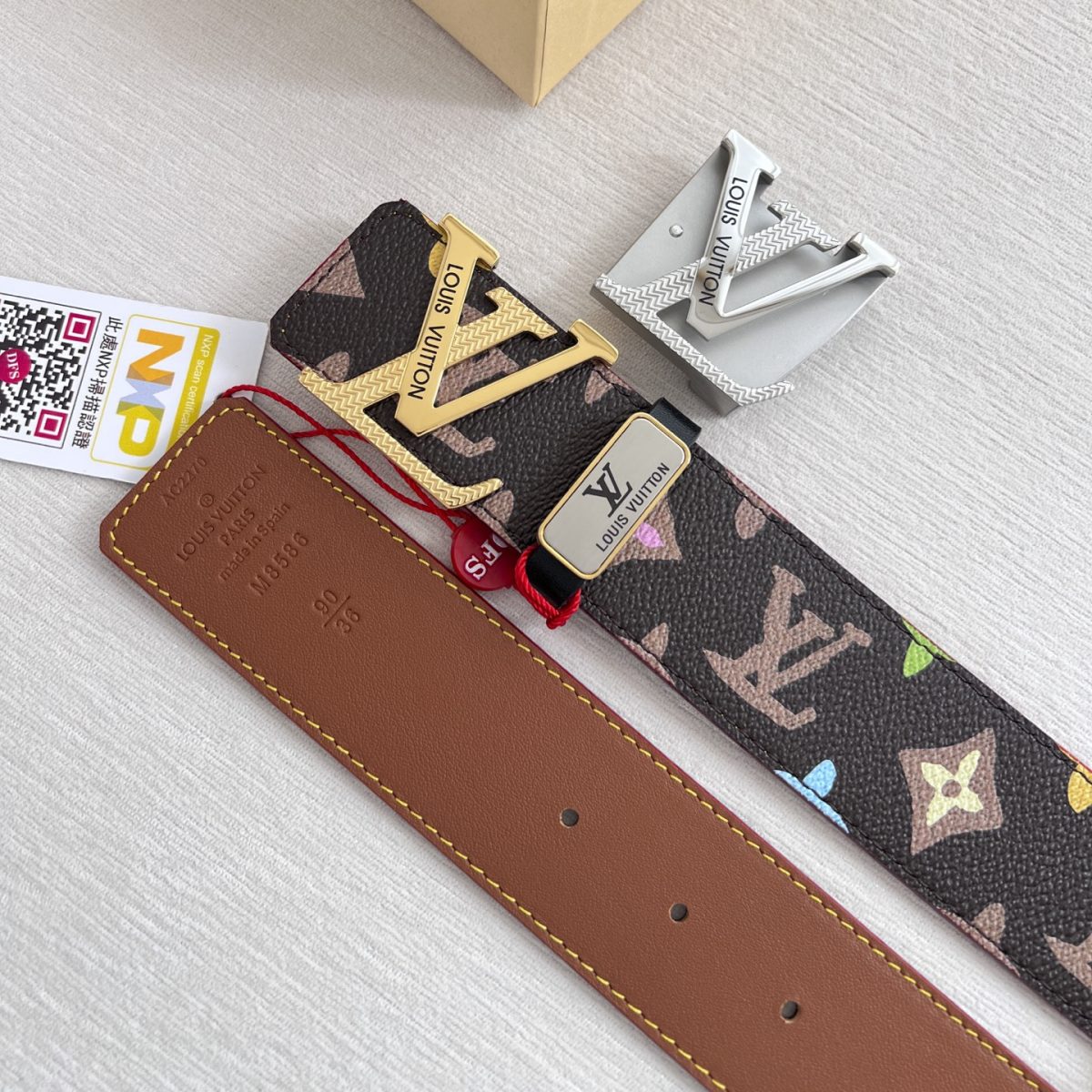 Louis Vuitton Men Belt Width 3.8cm - Image 1