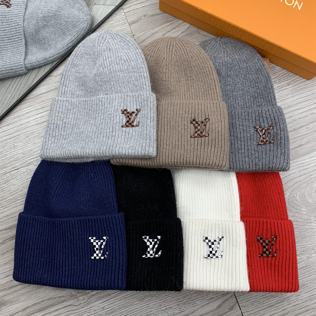 Louis Vuitton Knitted Hat 7-Color - Image 1