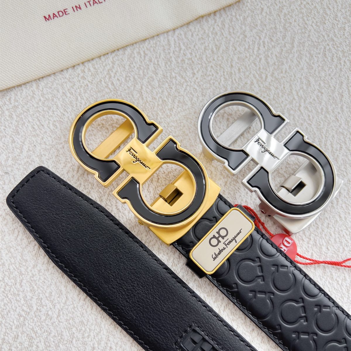 Ferragamo Men Belt Width 3.5cm - Image 1