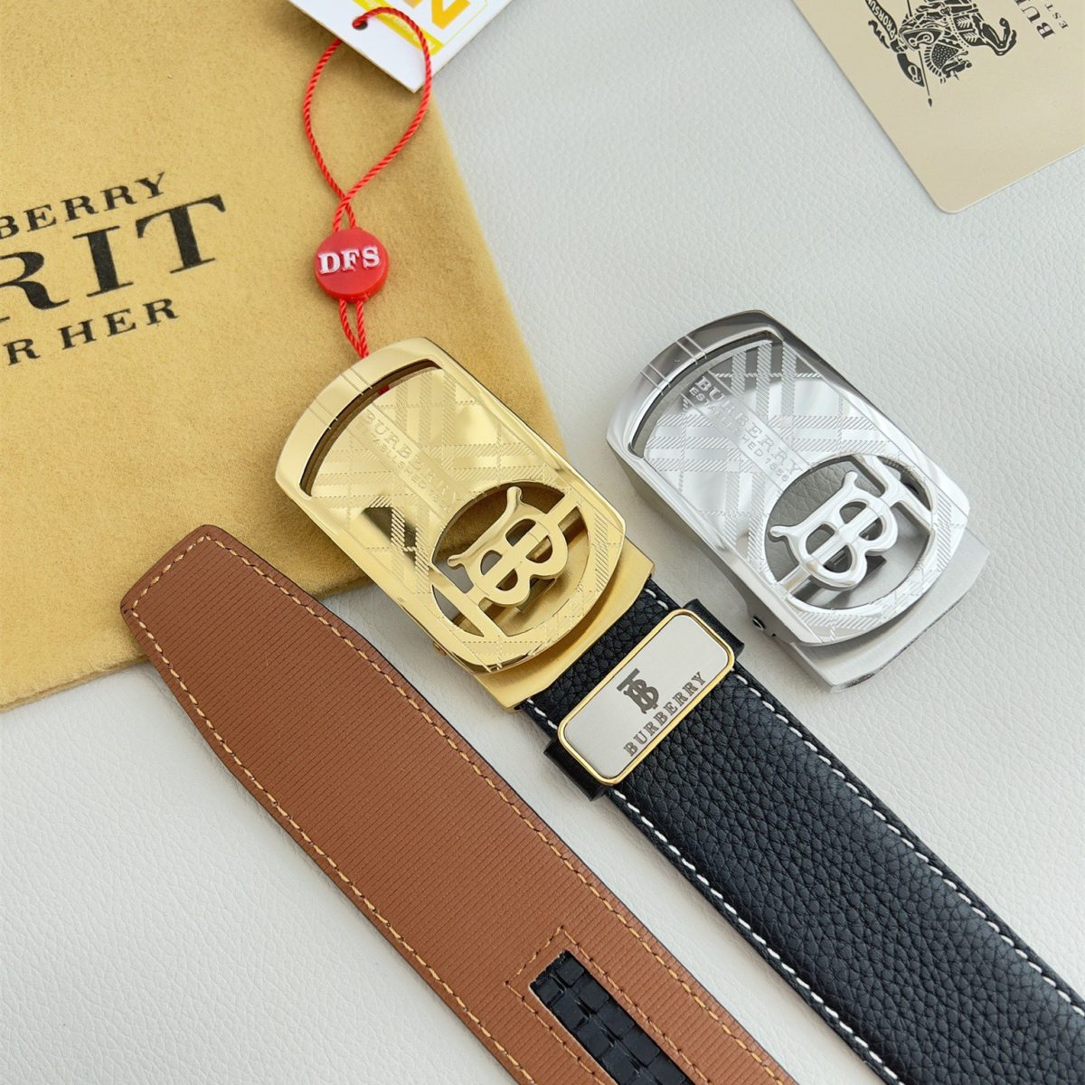 Burberry Men Belt Width 3.5cm - Image 1