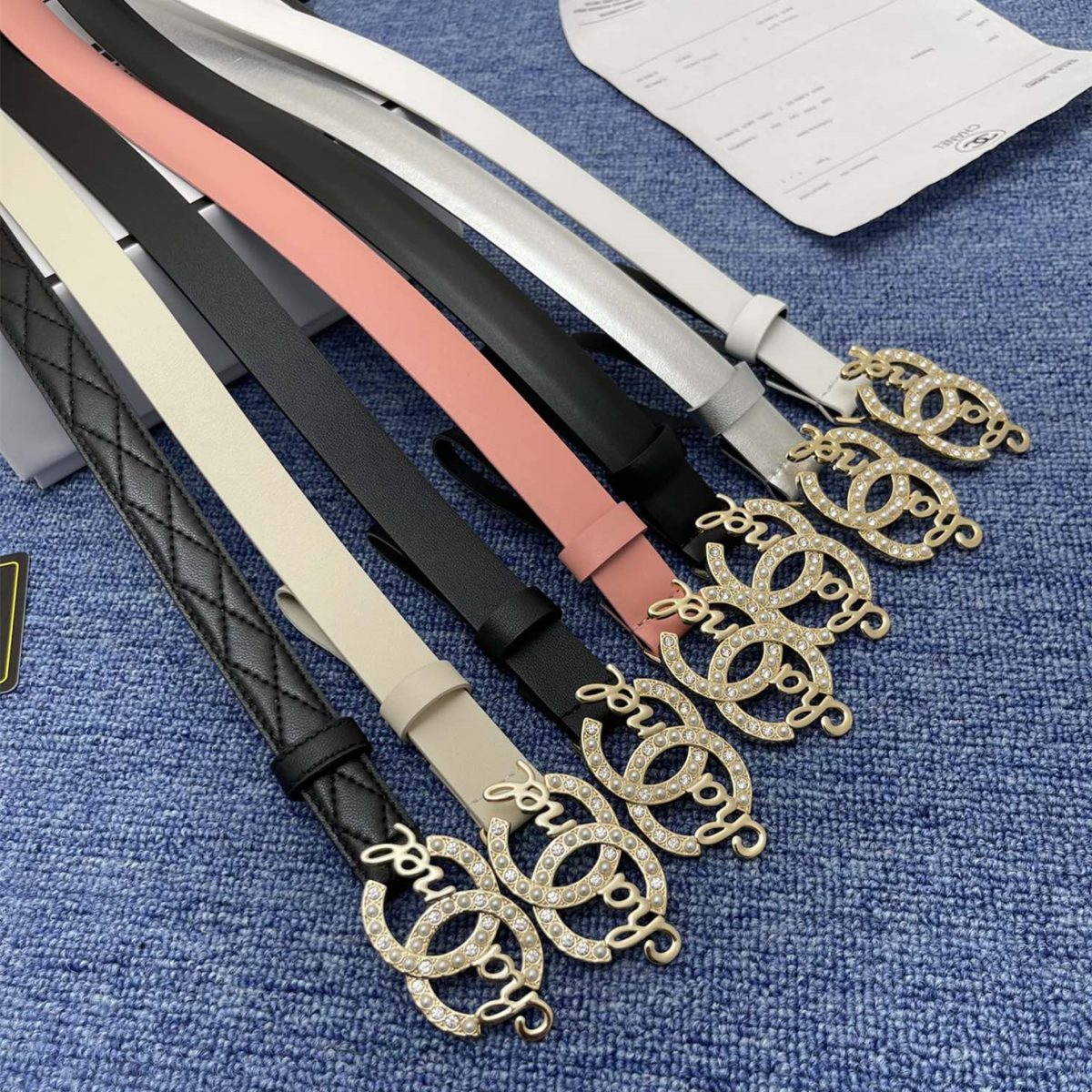Chanel Women Belt Width 2cm - Image 1
